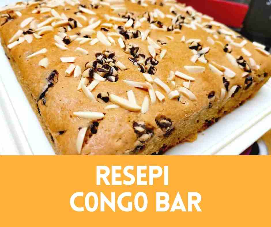 Resepi Congo Bar